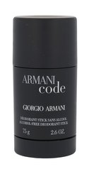 Giorgio Armani Black Code pour Homme Dezodorans u stiku 75..