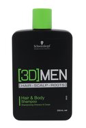 Schwarzkopf 3DMENsion Hair & Body Shampoo Šampon za kosu i..
